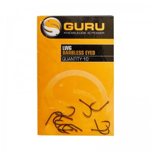 GURU Крючок LWG Eyed №12 без бородки