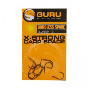 GURU Крючок Extra Strong Carp Spade №10 без бородки