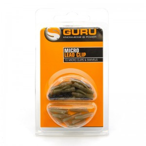 Набор клипса вертлюг конус Guru Micro Lead Clip, Swivels & Tail Rubbers (Уценка)
