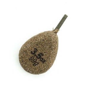 Грузило Korda Textured Flat Pear Inline 3,5oz 98гр