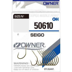 OWNER Крючок Seigo gold №4/0 4шт