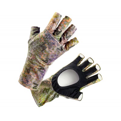 Перчатки солнцезащитные Veduta UV Gloves Reptile Skin Forest Camo M мужские