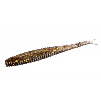 AZURA Слаг Beaver 2,8" Gold Flash Minnow 7см 10шт