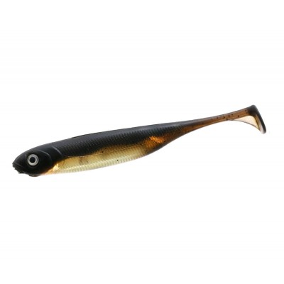 FLAGMAN Виброхвост Real Shad 3,5" Green Pumpkin Macrell 8,7см 5шт