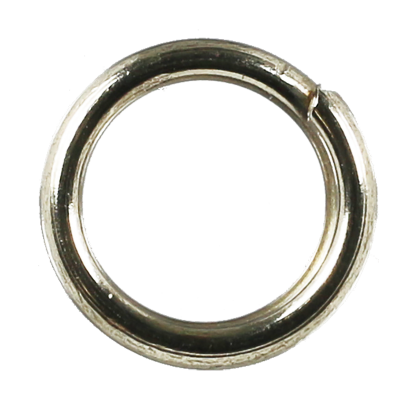 OWNER Кольцо заводное Split Ring Regular nickel №4 18шт