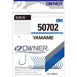 OWNER Крючок Yamame blue №10 17шт Крючок фидер.поплавок OWNER