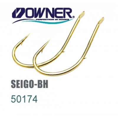 OWNER Крючок Seigo-BH gold №2 6шт