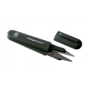 Ножницы для лески Flagman green matt / black