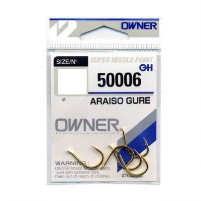 OWNER Крючок Araiso Gure gold №8 11шт