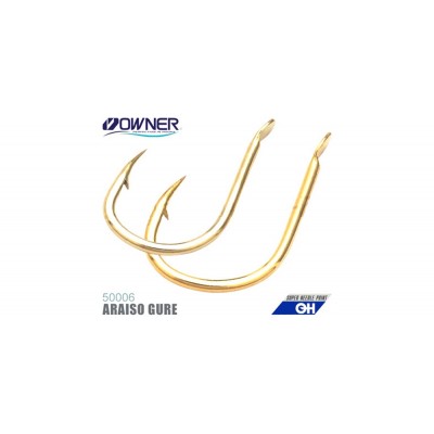 OWNER Крючок Araiso Gure gold №8 11шт