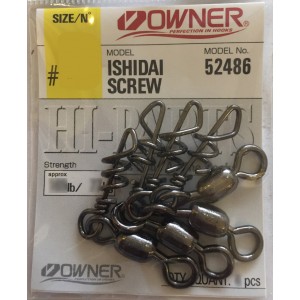 OWNER Застежка с вертлюгом Shidai Screw №1 5шт Фурнитура OWNER