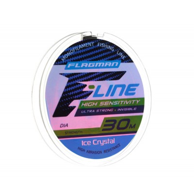 Леска Flagman F-Line Ice Crystal 30м 0.20мм