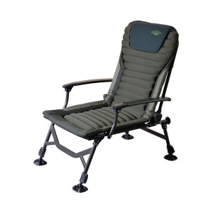 Складное карповое кресло c подлокотником Carp Pro 52x55x92cm