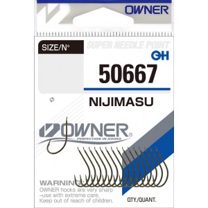 OWNER Крючок Nijimasu gold №10 16шт Крючок фидер.поплавок OWNER