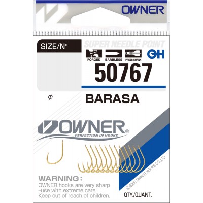 OWNER Крючок Barasa gold №14 13шт