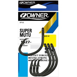 OWNER Крючок Super Mutu BC №10/0 3шт Крючок USA модели OWNER