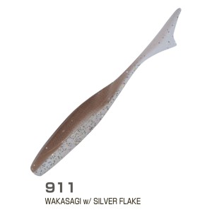 OWNER Слаг JR Minnow JRM-88 3,5" #911 Wakasagi w/Silver Flake 8,8см 8шт