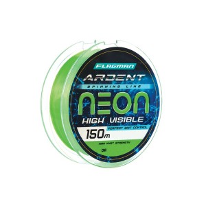 Леска Flagman Ardent Neon 150 м, 0.22 мм