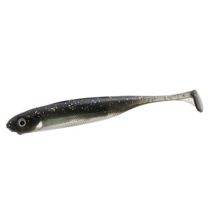 Виброхвост Flagman Real Shad 3.5 Black Phantom Macrell