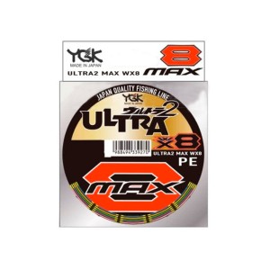 YGK Шнур плетеный Ultra2 Max WX8 100м #0,6 0,113мм