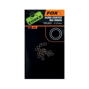 FOX Кольца для монтажа Edges Kuro Coated Rig Rings 2,5 мм S