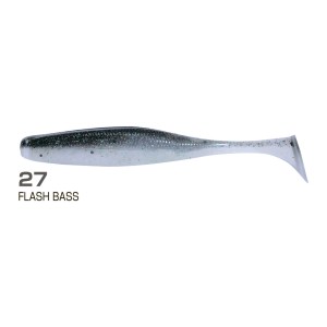 OWNER Виброхвост Juster Shad JRS-105 4,2" #27 Flash Bass 10,5см 7шт