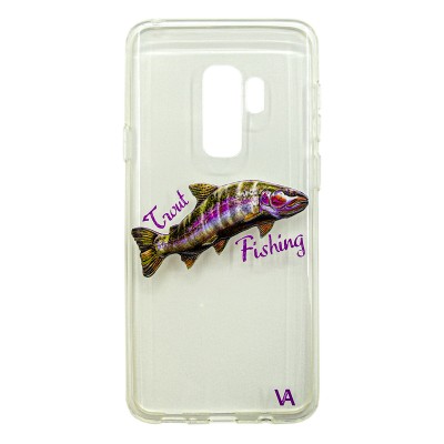 Чехол силиконовый Veduta Samsung Galaxy S9+ Trout Fishing