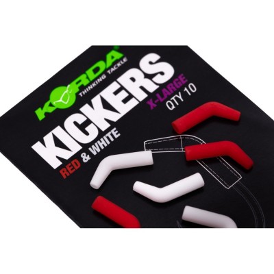 KORDA Лентяйка Kickers Red/White ХL для крючка