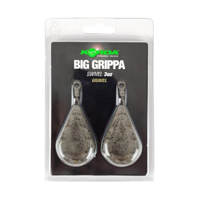 KORDA Грузило Big Grippa Blister 3,0oz 85г