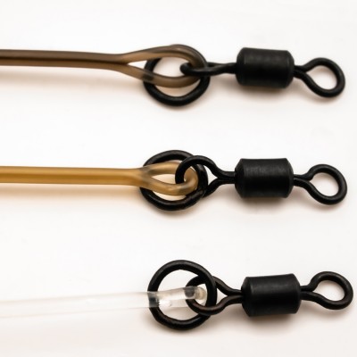 KORDA Поводковый материал Dark Matter Drop Off Inline Weedy 30lb 30см