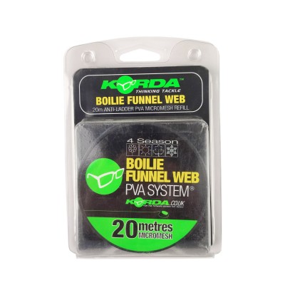 KORDA Сетка PVA запасная Boilie Funnel Web Micromesh 20м
