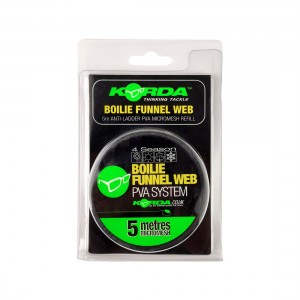 KORDA Сетка PVA запасная Boilie Funnel Web Micromesh 5м