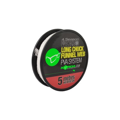 KORDA Сетка PVA запасная Longchuck Funnel Web Hexmesh 5м