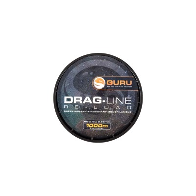 GURU Леска Drag Line 0.25мм 1000м