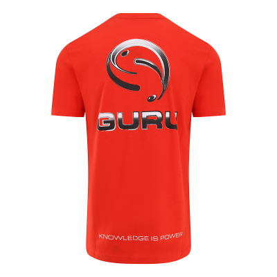 GURU Футболка Semi Logo Tee Red XXXL