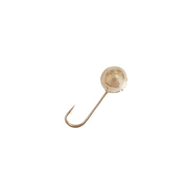 DS FISHING Мормышка свинцовая шар с отверстием 0,42г серебро
