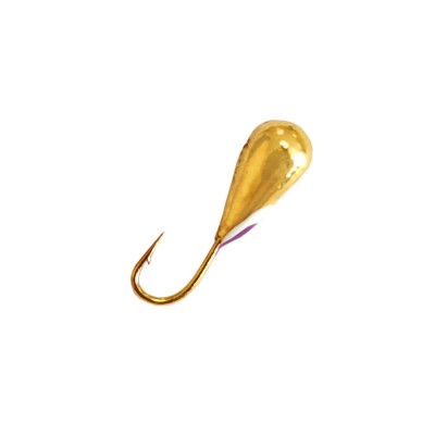 DS FISHING Мормышка свинцовая капля удлиненная 0,75г золото