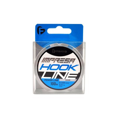 F-FISHING Леска Impresa Hook Line Clear 100м 0,165мм 2,24кг/4,9lb F-FISHING Леска Impresa Hook Line Clear 100м 0,165мм 2,24кг/4,9lb