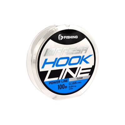 F-FISHING Леска Impresa Hook Line Clear 100м 0,165мм 2,24кг/4,9lb F-FISHING Леска Impresa Hook Line Clear 100м 0,165мм 2,24кг/4,9lb