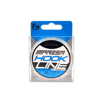 F-FISHING Леска Impresa Hook Line Clear 50м 0,181мм 2,95кг/6,5lb F-FISHING Леска Impresa Hook Line Clear 50м 0,181мм 2,95кг/6,5lb