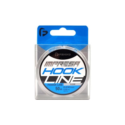 F-FISHING Леска Impresa Hook Line Clear 50м 0,230мм 5,55кг/12,2lb F-FISHING Леска Impresa Hook Line Clear 50м 0,230мм 5,55кг/12,2lb