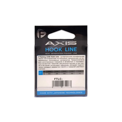 F-FISHING Леска Axis Hook Line Clear 25м 0,18мм 3,2кг 7lb F-FISHING Леска Axis Hook Line Clear 25м 0,18мм 3,2кг 7lb