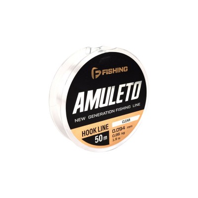 F-FISHING Леска Amuleto Clear 50м 0,094мм 0,86кг/1,9lb