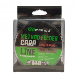 CARP PRO Леска Method+ Method Feeder Carp 300м 0,25мм