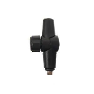CARP PRO Переходник угловой с замком Angle Lock black mini