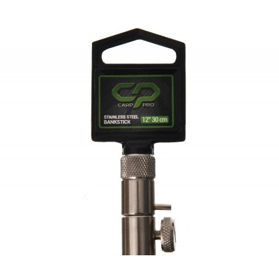 CARP PRO Стойка телескопическая Bank Stick 30-50см нерж. сталь вкручивающ.