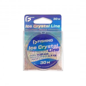 F-FISHING Леска Ice Crystal Line 30м 0,12мм