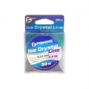 F-FISHING Леска Ice Crystal Line 30м 0,14мм