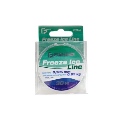 F-FISHING Леска Freeze Ice Line 30м 0,105мм 0,93кг
