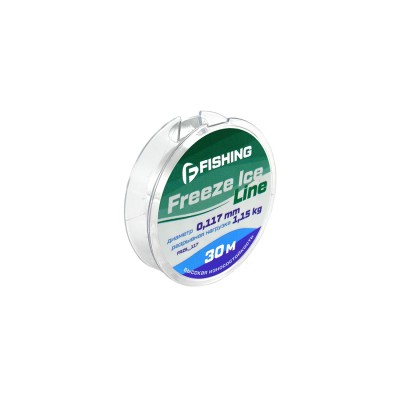F-FISHING Леска Freeze Ice Line 30м 0,117мм 1,15кг